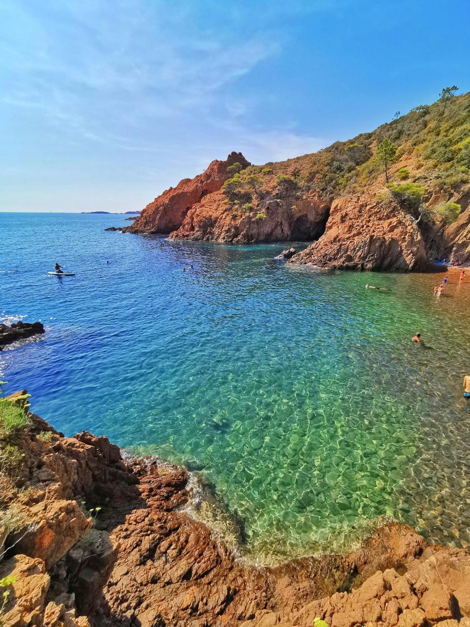Petit Paradis Vue Mer- Plage Et Calanques A 3 Mn แซ็งต์-ราฟาเอล ภายนอก รูปภาพ