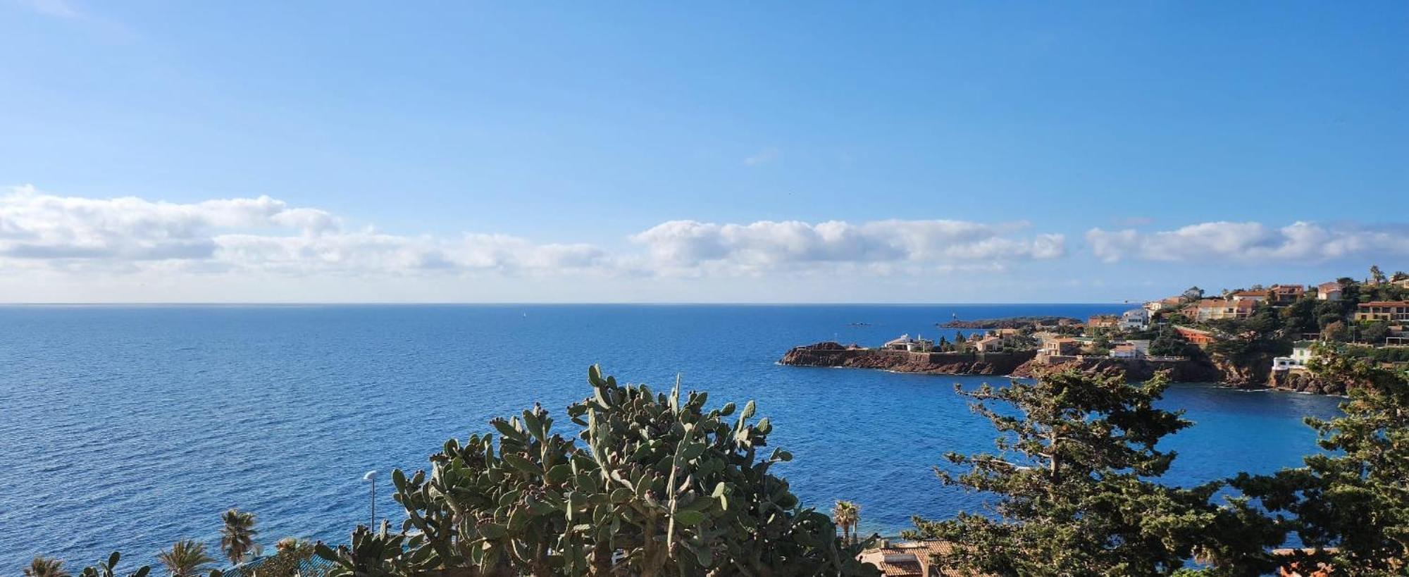 Petit Paradis Vue Mer- Plage Et Calanques A 3 Mn แซ็งต์-ราฟาเอล ภายนอก รูปภาพ